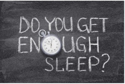 Do you get enough sleep?